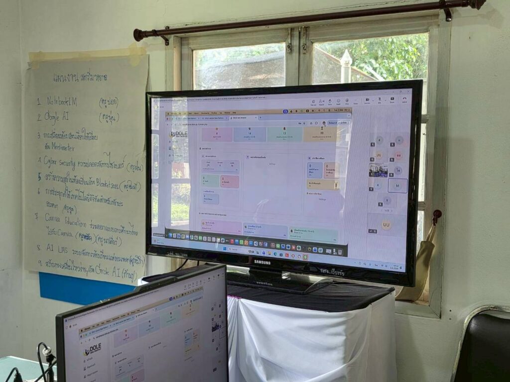 698900746_122210649404571109_6827245679959616276_n-1024x768 ประชุมชี้แจงการกรอกข้อมูลลงในแพลตฟอร์ม DOLE Zero Dropout