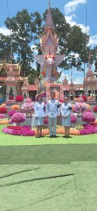 ร่วมประกอบพิธีบำเพ็ญกุลออกเมรุพระราชทานเพลิงศพพระครูวัดนชัยคุณ