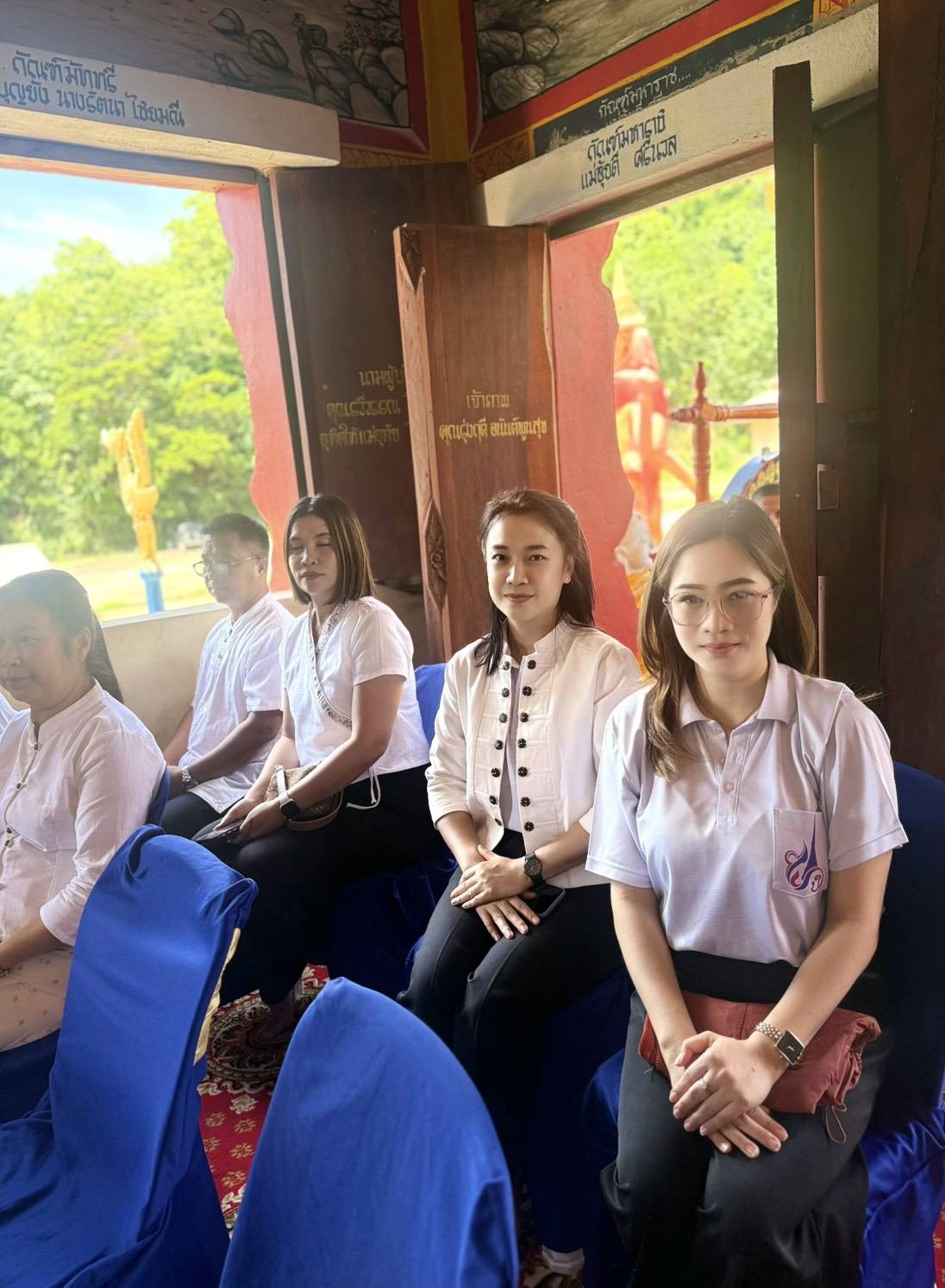 266212_0 เข้าร่วมพิธีบำเพ็ญกุศลถวายพระพันปีหลวงอำเภอเวียงชัย ประจำเดือนพฤษภาคม