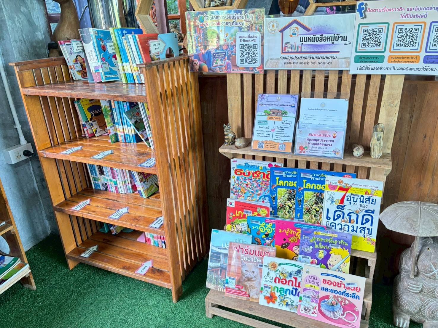 724382793_27970077775931930_1734024817329717603_n ประเมินคัดเลือกมุมหนังสือหมู่บ้านดีเด่น (Co-Reading Space) ประจำปีงบประมาณ พ.ศ. 2569
